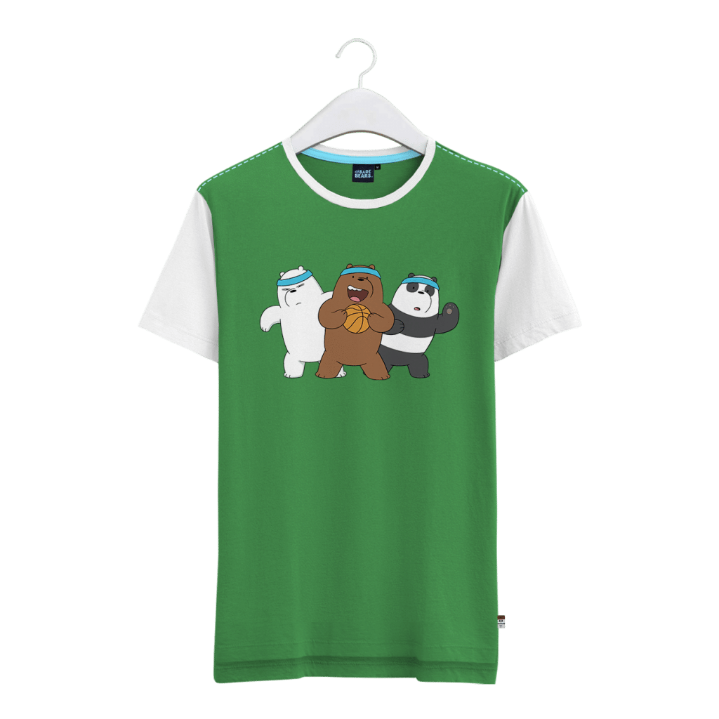 We Bare Bears Unisex Graphic T-Shirt (Oversized) I COMMON SENSE