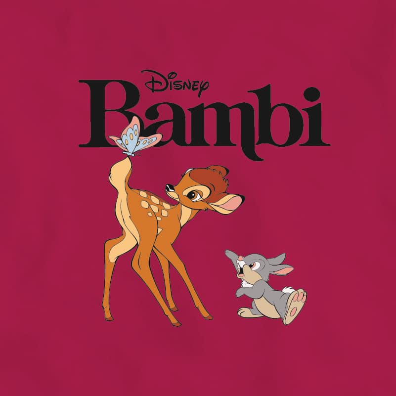 T-Shirt SENSE Disney I Kid COMMON Graphic Bambi